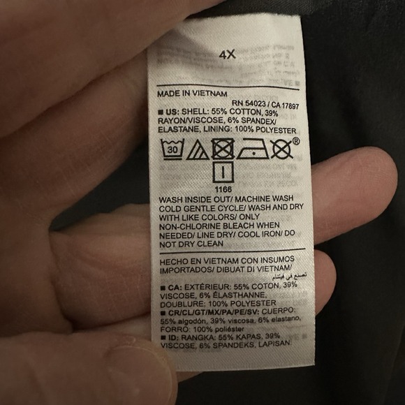 Old Navy Women's 4X Pixie Blazer Classic Gray Career Capsule 1 Button Officecore - Picture 4 of 9